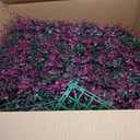 Artificial Lavender Fence Privacy Screen Evergreen Hedge Panels Fake Plant Wall 20"X20" Inch (8pcs)