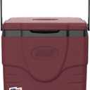 Coleman Chiller 9qt Portable Cooler with Ice Retention and 2-Way Heavy Duty Handles, Leak Resistant, Great for Camping, Concerts, Sports, and More, Cranberry