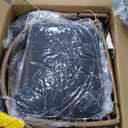 Hipicute Oversize Wicker Egg Chair Outdoor with Steel Frame, Egg Basket Lounge Chair with 4 Cushions, Egg-Shaped Chair for Patio, Porch, Backyard, Living Room