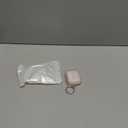 for Airpods 3 Case Clear,Shockproof for Airpods 3rd Generation Case Cover 2021,Full Protective Soft Transparent TPU for Air pods 3 with Carabiner Keychain-Pink