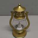 Halloween Lantern Vintage LED Lanterns Rustic Lantern Outdoor Decoration for Halloween Christmas Decor,Battery Operated (Size 1)