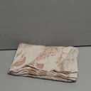 Foindtower Set of 2 Linen Floral Vintage Throw Pillow Covers Neutral Accent Decorative Cushion Covers Farmhouse Boho Home Decor for Sofa Chair Couch Bedroom Living Room,1818 Inch,Light Brown