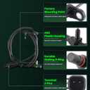 ABS Wheel Speed Sensor 4Pcs Compatible with 2013-2018 Ram 1500, 2019 Ram 1500 Classic Replace 68053861AB 68053861AC Front & Rear, Left & Right ABS Sensor 68053861AD, 68231044AB, 68053861AA, ALS2587