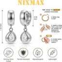 Trendy Gold Dangle Earrings for Women 14K Gold Silver Plated Chunky Drop Earring Statement Hoop Huggie Cubic Zirconia Diamond Crystal Charm Lightweight Hypoallergenic Jewelry Accessories Gifts for Women