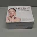 Red Light Therapy for Face, Led Face Mask Light Therapy, Anti-Aging Infrared Therapy for Wrinkles, Fine Lines, 7-1 Colors LED Facial Skin Care Mask (White)