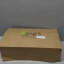 KENES Brushed Gold Tub and Shower Trim Kit, Square Tub Shower Faucet Set Complete with 10-Inch Rainfall Shower Head and Tub Spout, KE-6024A-4 (Shower Valve Included)