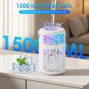 Portable Air Conditioners, Powerful Evaporative Air Cooler, 4-in-1 Personal AC Fan with Humidifier, 1500ML Tank, 3 Speeds & 2 Mist Modes, Remote, USB-C Cooling for Bedroom Office Camping