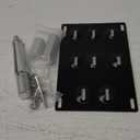 HiSport No Drill Front Bumper Tow Hook License Plate Mounting Bracket Adapter Kit Compatible with Infiniti G35 G37 Q60 2008-2015, Infiniti Q50 2014-up, Nissan GT-R 2007-2018 & Nissan 370Z 2013-2018