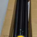 Black Shower Curtain Rod 31 to 80 Inch,1 Inch Diameter Adjustable Spring Tension Stainless Steel Telescoping Rod,Easy Install,No Rust