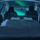 Tesla Model Y Camping Mattress Pad, 3 Inch Memory Foam Sleeping Pad Foldable Mattress for SUV Car Bed Conversion, Portable Foam Pad for Road Trips and Travel, Twin