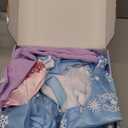 Meland Princess Dress Up for Girls 3-6, Dress Up Clothes with Princess Shoes Toy, Christmas Birthday Gift for Toddlers Girls (Purple)