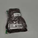 OYOANGLE Women's Plus Size PU Leather Ruffle Short Skirts High Waist Pleated Skater Skirt with Built in Shorts (3X-Large Plus, Brown)