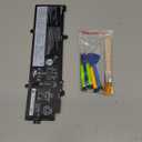 L21M4P72 L21L4P71 Laptop Battery Replacement for Lenovo ThinkPad T14 P14s Gen 3 ThinkPad T14 P14s Gen 4 Series SB10W51966 5B10W51865 L21M4P71 L21C4P71 L21D4P71 L21M3P71 L21L3P71 15.44V 52.5Wh