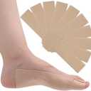9Pcs of Turf Toe T-Straps - Moleskin Splints for Big Toe Injuries - Adhesive Toe Straighteners Turf Toe Wrap Elastic Tape