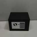 Yuanshikj Electronic Deluxe Digital Security Safe Box Key Keypad Lock Home Office Hotel Business Jewelry Gun Cash Use Storage money (BLACK)