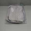 Nail Polish Organizer Case Holds 40 Bottles(15ml/0.5fl.oz) and Nail Lamp, Double Layer Nail Polish Storage with Adjustable Dividers, Portable Carrying Bag for Nail Kit, Manicure Tools Grey