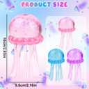 Jellyfish Squeeze Toys, Relieve Stress, Slow Rise Squishy, Ultra Moldable Stress Relief Sensory Toy for Adults (Blue)