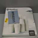 600 Count 4 oz Paper Cups, Disposable Bathroom Mouthwash White Espresso Cups for Home, School and Office