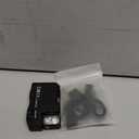 WUBEN G5 Rechargeable EDC Flashlight, 400 Lumens Dual Light Sources Mini Flashlight with RGB Light, Portable Flat Pocket Flashlights, Magnetic Keychain Flashlight for Outdoor Home Emergencies (Black)