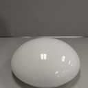 7.5-Inch White Mushroom Glass Shade - 5-7/8-Inch Fitter Opening