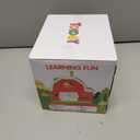 Montessori Toddler Toys for 1 2 3 Year Old Boys Girls, Musical Farm Animals Barn Toy with Sound & Light, Learning Toys for Toddler 1-3, Birthday Gift for Baby Kid 12-18 Months,Shape Sorting Fine Motor