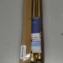 Gold Shower Curtain Rod 34-66 Inches(2.8-5.5ft) Never Rust Adjustable Shower Rod Spring Tension Non Slip No Drilling Shower Rods for Bathroom Garland Window