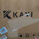 KAYI Car Seat Cushion, Comfort Memory Foam Car Cushions for Driving, Breathable Leather Surface with Anti Slip Rubber Bottom, Seat Cushion for Car and Office Chair (1 Pack, Brown)