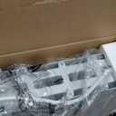 Electric Wall Heater for Indoor Use 700W Adjusting Thermostat Convection Space Heater Freestanding with Wheels Plug-in Electric Panel Heater Easy Control Knob Switch, Safety Features