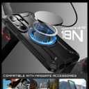 SUPCASE for Samsung Galaxy S26 Plus Case with Stand (UB Pro Mag), [2 Front Frames] [Compatible with MagSafe] [Built-in Screen Protector & Belt-Clip] Protective Phone Case for Galaxy S26 Plus, Black