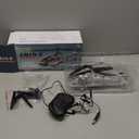 LM19-F Army Apache RC Helicopter with 10 Missiles, 2.4GHz Remote Control Helicopter, Military Helicopter for Beginners and Adults, LED Lights, Altitude Hold, One-Key Take Off, Indoor Friendly (Green)