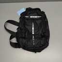 Large Black Sling Bag for Men Women, Mini Anti Theft One Strap Motorcycle Sling Backpack, Small Sling Chest Bag Daypack Crossbody Backpack with Usb Port for Casual Travel Hiking Gym Outdoor Sports