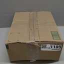 DriftAway Ada Botanical Print Lined Flower Leaf Thermal Insulated Linen Blend Window Valance Rod Pocket 52 Inch by 14 Inch Plus 1.75 Inch Header Navy 1 Pack