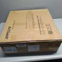 5 Tier Rotating Bookshelf Tower Round Black,62”Tall Standing Spinning Bookshelf Tower Anti-Tipping Design,Metal & Wood Revolving Bookcase Stackable Space Saving for Small Spaces,Study,Living Room