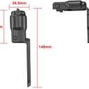 Gimbal Protective Cover for DJI Osmo Pocket 3 PC Protective Cover Flip Top Design Drop Protection Dust Resistance Scratch Resistance Shock Resistance Total Protection