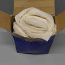 MIULEE Aqua Sheer Curtains 96 Inches Long, 4 Panels Set, Light Filtering Rod Pocket Voile Drapes for Living Room and Bedroom, Airy Soft Fabric Window Treatments, 42 x 96 Inches