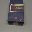 Wireless Charging Alarm Clock Blackmvidjsc