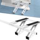 No Drill Window AC Support Bracket: Adjustable Air Conditioner Support Bracket, Heavy Duty, Fits Single & Double-Hung Windows, Universal Units for 5000-24000 BTU, Up to 220 lbs