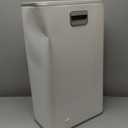 SONGMICS Kitchen Trash Can, 8-Gallon (30 L) Garbage Can with Lid, Stainless Steel, Soft Close and Stays Open, Inner Bucket, Wide Non-Slip Pedal, Cloud White ULTB546W01