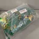 Christmas Tree Cape Costume for Women Bow Ball Decor Hooded Cloak Cape Xmas Tree Dress Costume for Cosplay Party (Green, L)