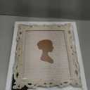 AELS 8x10 Inch Vintage Picture Frame, Elegant Antique Photo Frames with Glass Front, Photo Display, Tabletop Wall Hanging, Gift Ideas, Off White