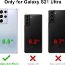 bemal for Samsung Galaxy S21 Ultra Case - Smooth Silky Liquid Silicone - Slim Fit Soft Microfiber Lining - Designed for Women and Girls - Shockproof Protective Phone Cover 6.8"- Light Blue