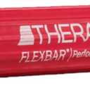 THERABAND FlexBar, Tennis Elbow Therapy Bar, Relieve Tendonitis Pain & Improve Grip Strength, Resistance Bar for Golfers Elbow & Tendinitis, Red, Light, Beginner