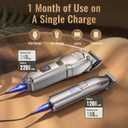 Jack & Rose Clippers and Trimmers Set, Cordless Hair Clippers for Men, Barber Clippers Set