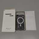 Compatible for iPhone 17 Pro Max Case, Women Cute Clear Glitter Bling Sparkly Case, [3 x Diamond Camera Lens Protectors] [2 x Tempered Glass Screen Protectors] 6.9-inch (Glitter Clear)