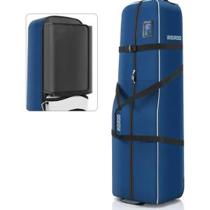 Golf Travel Bags for Airlines with Wheels, Soft-Sided 900D Oxford Cover, Padded Club Protection, Universal Fit Golf Gifts for Men and Women