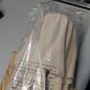 FLAME&SHADE Solar Patio Umbrella with Centre Light, 10 FT Beige