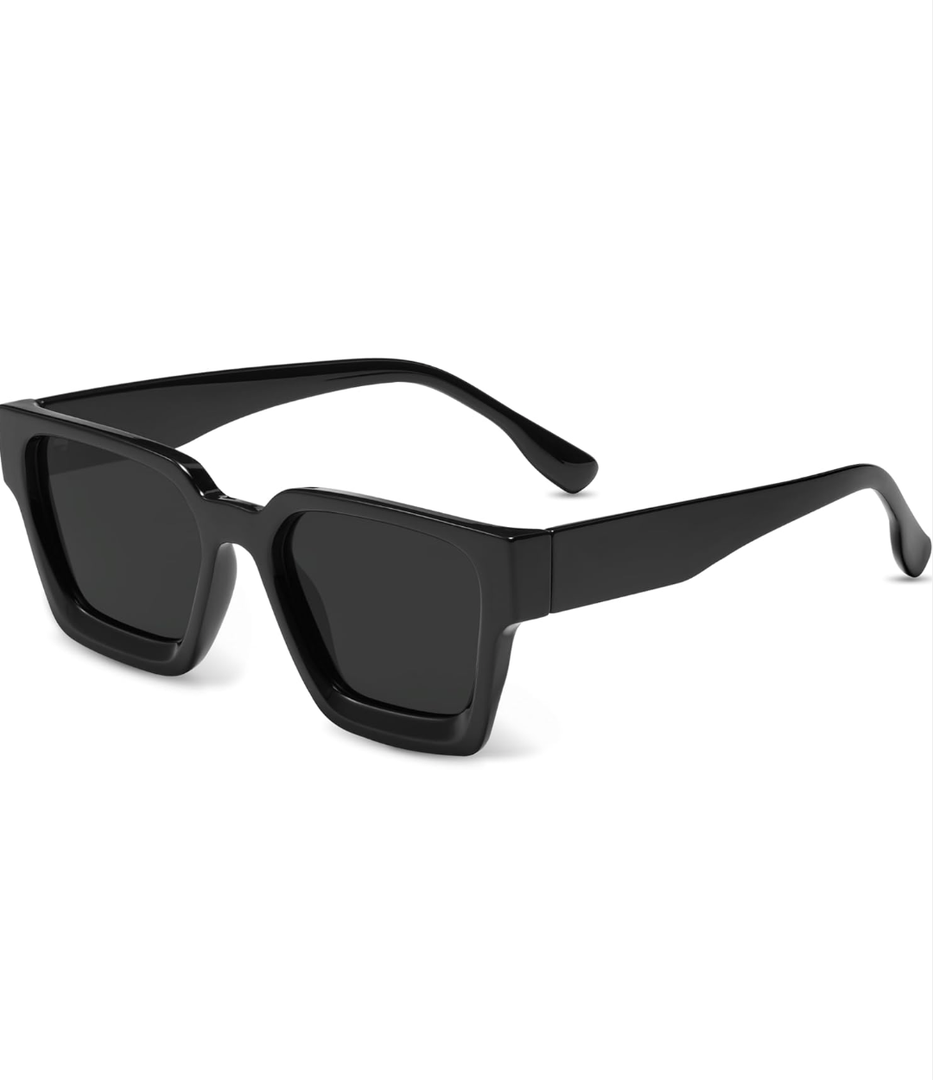 livho Square Polarized Sunglasses Trendy for Women Men Retro Sun Glasses for Women Men 2024 Oversized UV Protection Shades