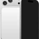 Fake Phone Dummy PropPhone, BlackScreen Decoy PhonePear PhoneNon-Working Phone17Air 17Pro Max, DisplayPhone Look Like Real Phonepro max 17 (17ProMax,White,Black Screen) Prop Mobile Phone