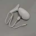 7 Color Face and Neck Massager Light Therapy, Red Light Based Facial Massager for Skin Care, Smoothing, Firming (White)