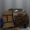 Pregaspor Single Beveled Edge Bathroom Vanity Mirror, 30" x 36" Oval Wall Mirror, Shatterproof Frameless Mirror for Over Sink, Restroom